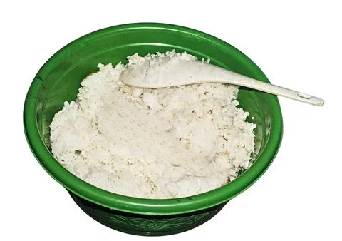 White rice Foto stock
