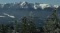 White Rime Snowed Mountain Forest Trees Idyllic Place Winter Climate Snow Cover HD Footage