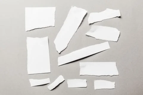White ripped paper 스톡 사진