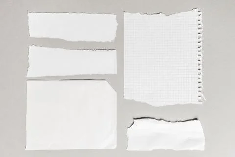 White ripped paper 스톡 사진