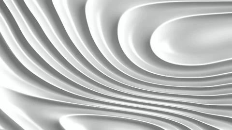 White ripples abstract motion background seamless loop Stock Footage 68405361