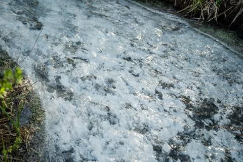 White river and stream Stock Photos