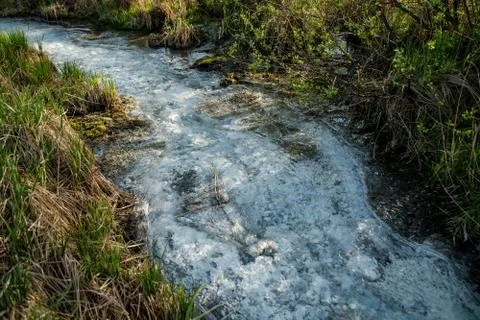 White river and stream. Stock Photos