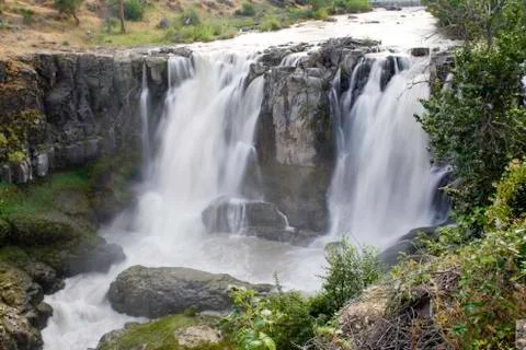 White River Falls Stock Photos