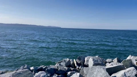 White rock beach Stock-Footage 237502038