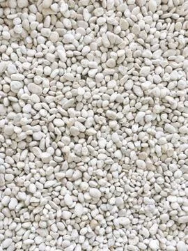 White Rock pebbles pattern background ( Taken with smartphone ) Stock Photos
