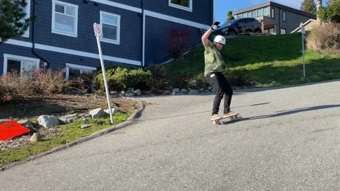 White Rock Skate Stock Footage 171031808