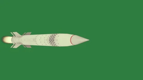 A white rocket Видео 337029229