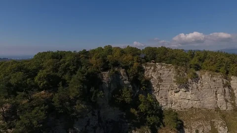 White rocks Video stock 111213107