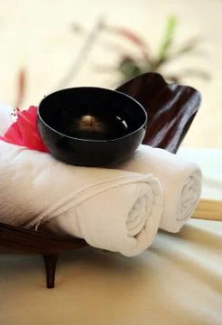 White rolled Stock Photos