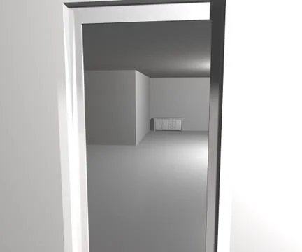 White room background 스톡 일러스트