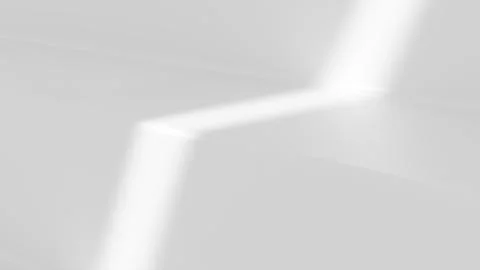 White room with light rays Stock Illustration