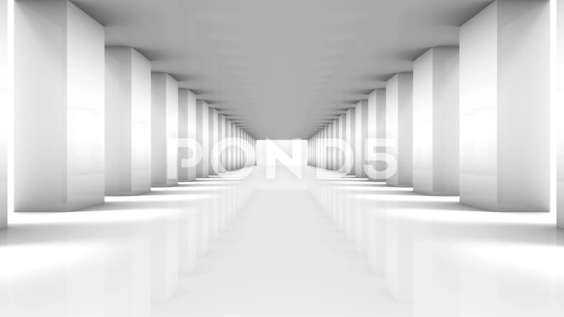 Empty White Room Wallpaper