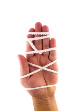 White rope Stock Photos
