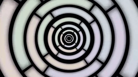 White rotating neons motion background Video stock 72657852