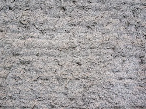 White rough plaster wall made of brick rough surface 写真素材