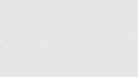 White rough strokes on a black screen. Stock Footage 169172974