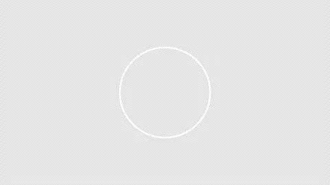 White round boot icon on black background Stock Footage 267277353