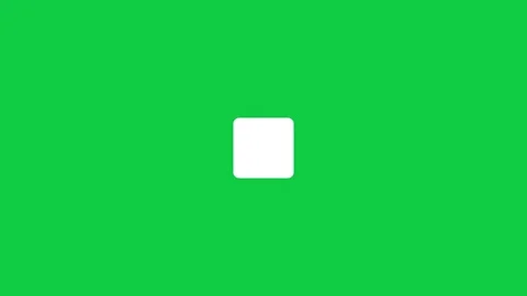 White rounded square flipping vertically and horizontally loading animation 스톡 동영상 348279791