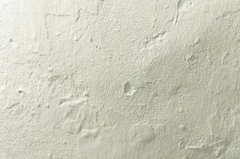 White rustic texture. Retro whitewashed old concrete wall surface. Stock Photos