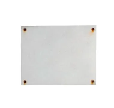 White rusty sign Stock Illustration