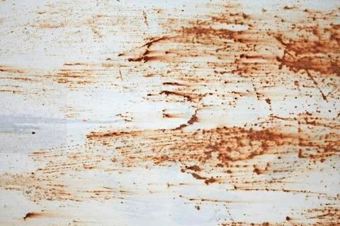 White rusty zinc texture Stock Photos