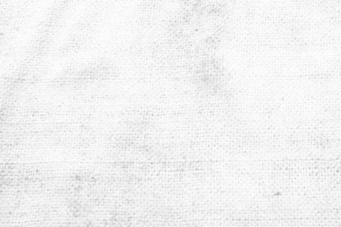 White Sack Texture Background. Stock Photos