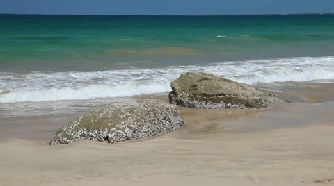 White sand beach 스톡 동영상 11133078