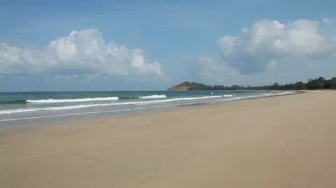 White sand beach 스톡 동영상 11133165