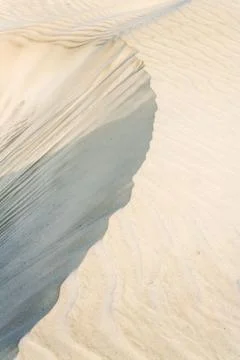 White sand dune Stock Photos