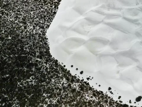 White Sand Dune Stock-Fotos