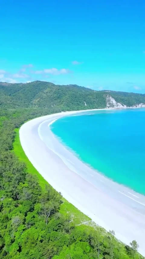 White Sand Vídeo Stock 275865784