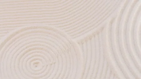 White sand pattern Stock Footage 299652189