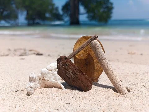 White sand Stock Photos