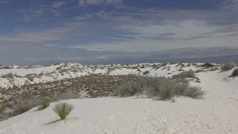 White Sands new mexico Stock Footage 207495994
