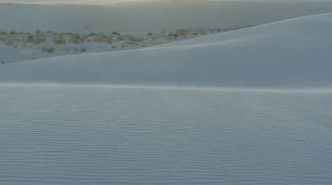 White Sands sunset 2 Stock Footage 658753