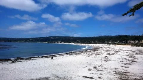 White sandy beach Foto stock