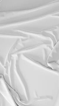 White satin cloth Stock Photos