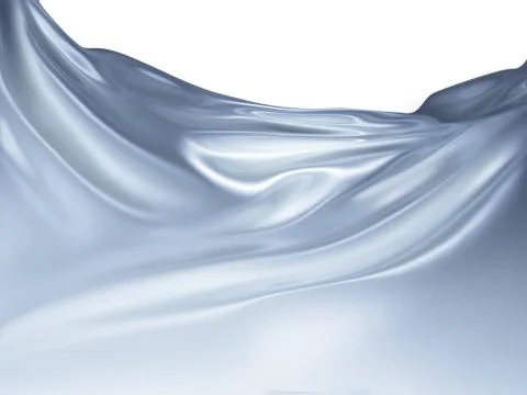 White satin Stock Illustration