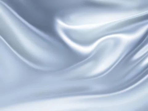 White satin Stock Illustration