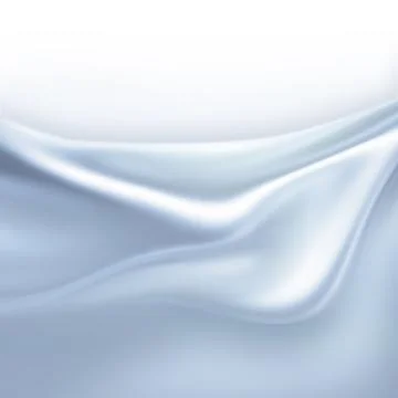 White satin Stock Illustration