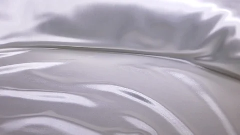 White satin waves Stock Footage 98441258