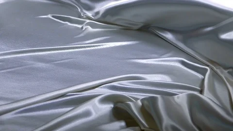 White satin wedding Stock Footage 98442245