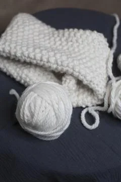 White scarf Stock Photos