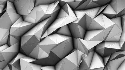 White sci-fi futuristic pattern title abstract background 3d render  Stock Illustration