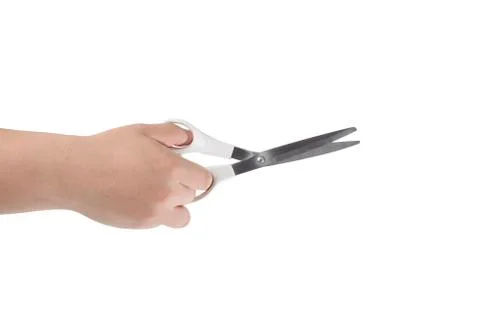 White scissors Stock Photos