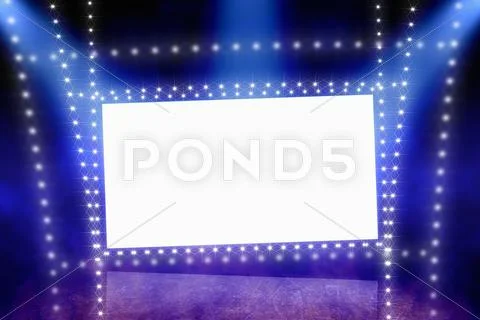 White screen Stock Illustration