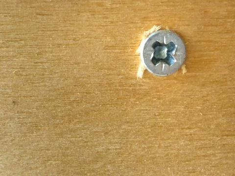 White screw Stock Photos