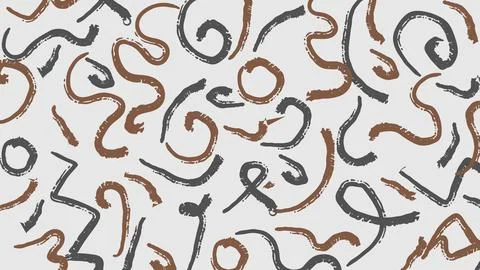 White scribble abstract background Stock Illustration