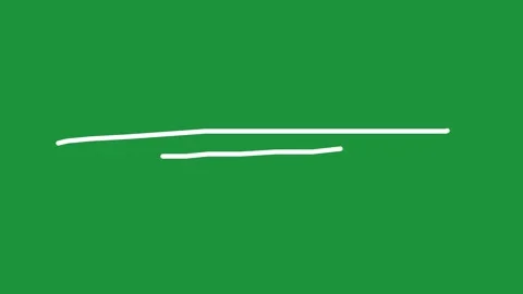White Scribble Underlines | Hand-Drawn Highlight and Marker Stroke Animation Stock-Footage 322104014